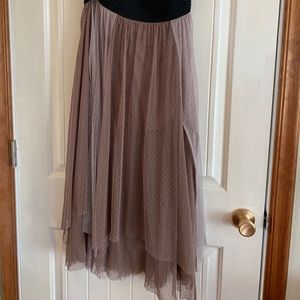 Free people maxi skirt